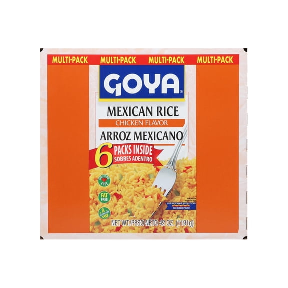 Goya Mexican Rice Mix Chicken 7 oz (6 packs)