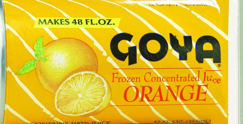 Goya Orange Frozen Concentrate, 12 oz