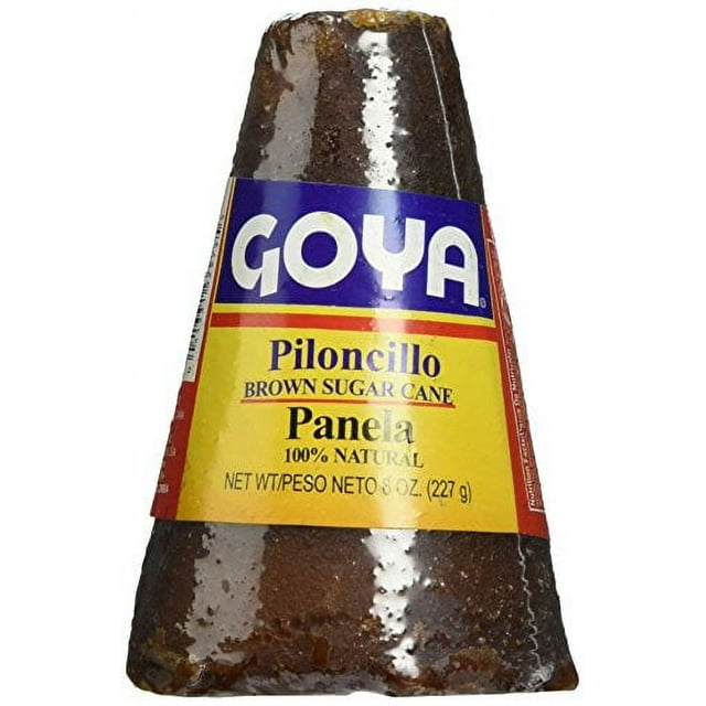 Goya Piloncillo Panela, Brown Sugar Cane 8 oz (Pack of 2)
