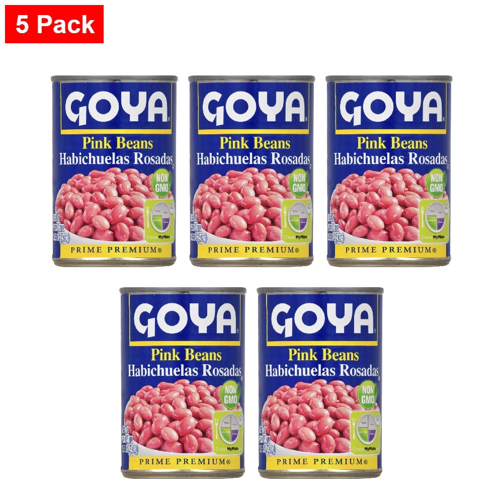 Goya Pink Beans 15.5 oz - 5 Pack