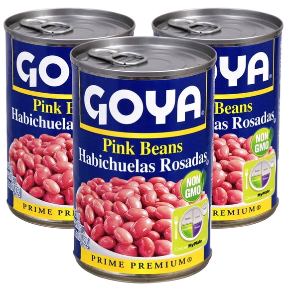 Goya Pink Beans Can 15.5 oz. (3-Pack)