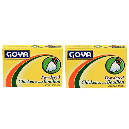 Goya Powdered Chicken Buillon 2.82 oz (2 pack)