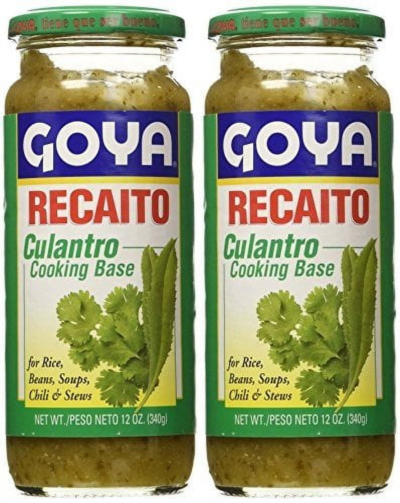 Goya Recaito Culantro Cilantro Cooking Base 12 oz (pack of 2