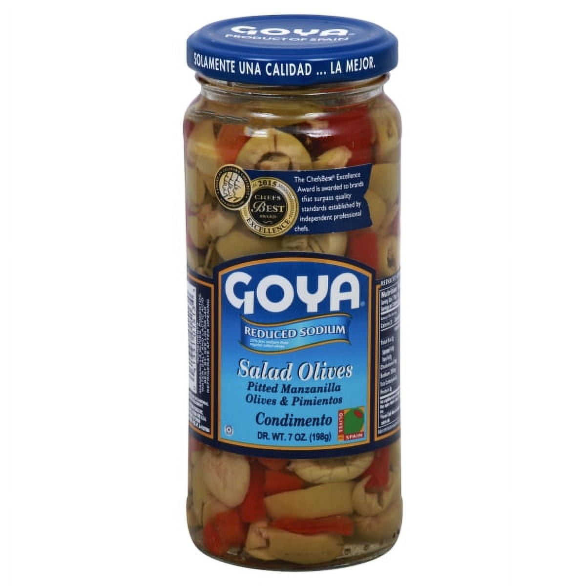 Goya Reduced Sodium Salad Olives