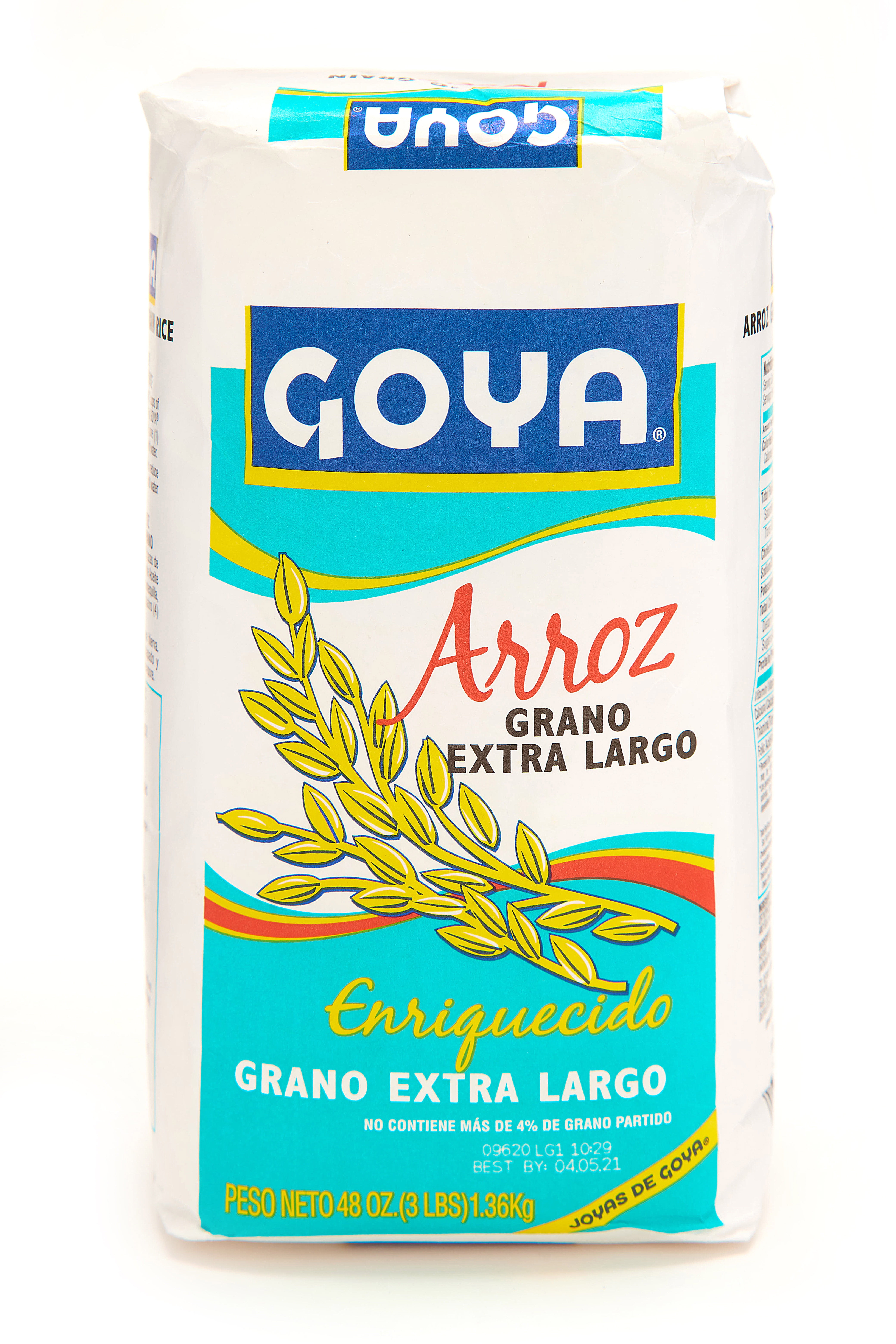 Goya Rice - Long Grain - 3 Lbs - Walmart.com