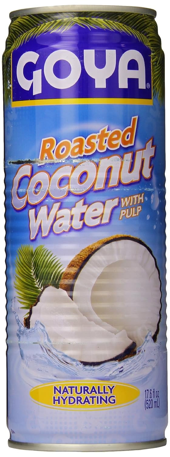 Goya Roasted Coconut Water, 17.6 Ounce (Pack of 1)