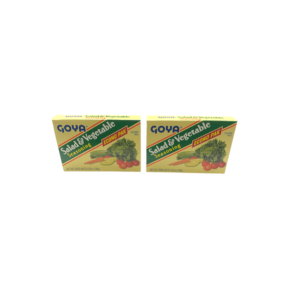 Goya Salad & Vegetable Seasoning, 20-envelopes, 3.52 OZ PACK OF 2