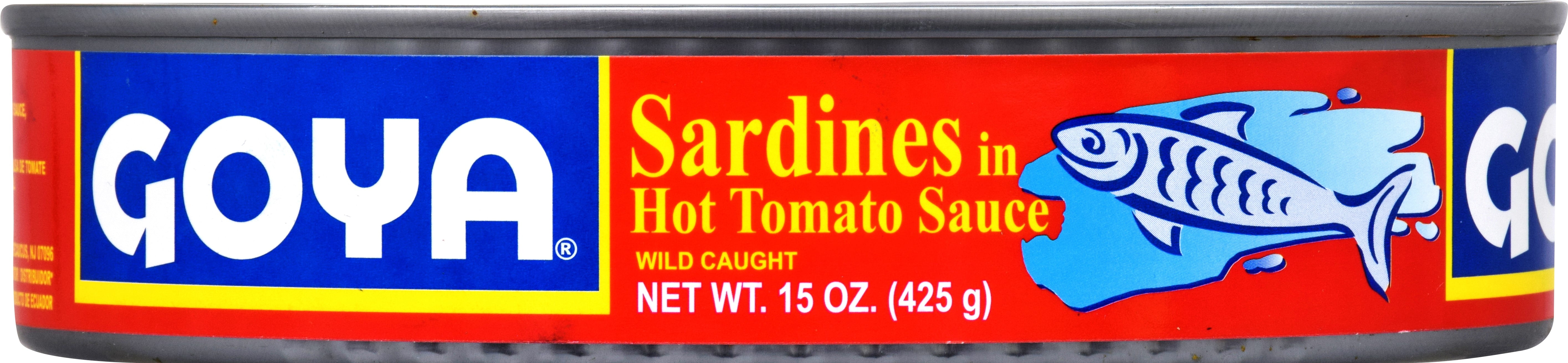 Goya Sardines in Hot Tomato Sauce, 15 oz
