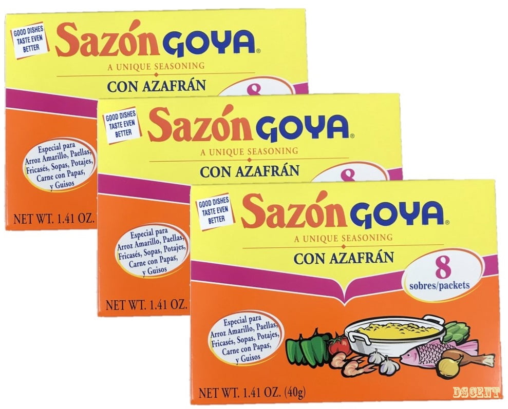 Goya Sazón con Azafrán - Despensa Colombiana