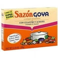 Goya Sazon With Coriander AIF4 & Annatto, 6.33 oz Sazon con Culantro y