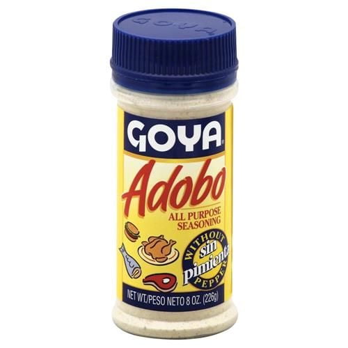 Goya Seasoning Adobo Pepper, 8 Oz, Blue Cap - Pack of 2