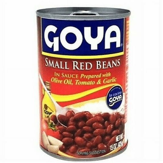 Goya Small Red Beans / Frijoles Rojos Pequenos 15 oz