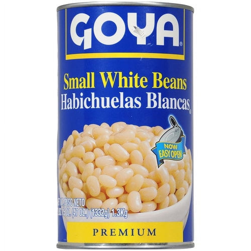Goya Small White Beans, 47 oz