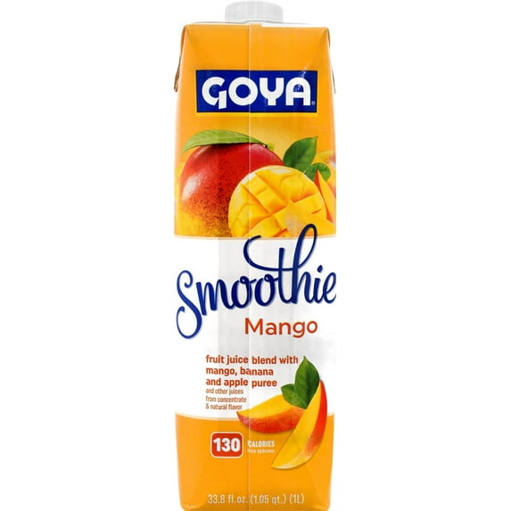 Goya Smoothie Mango, Beverage, 33.8 fl oz Carton