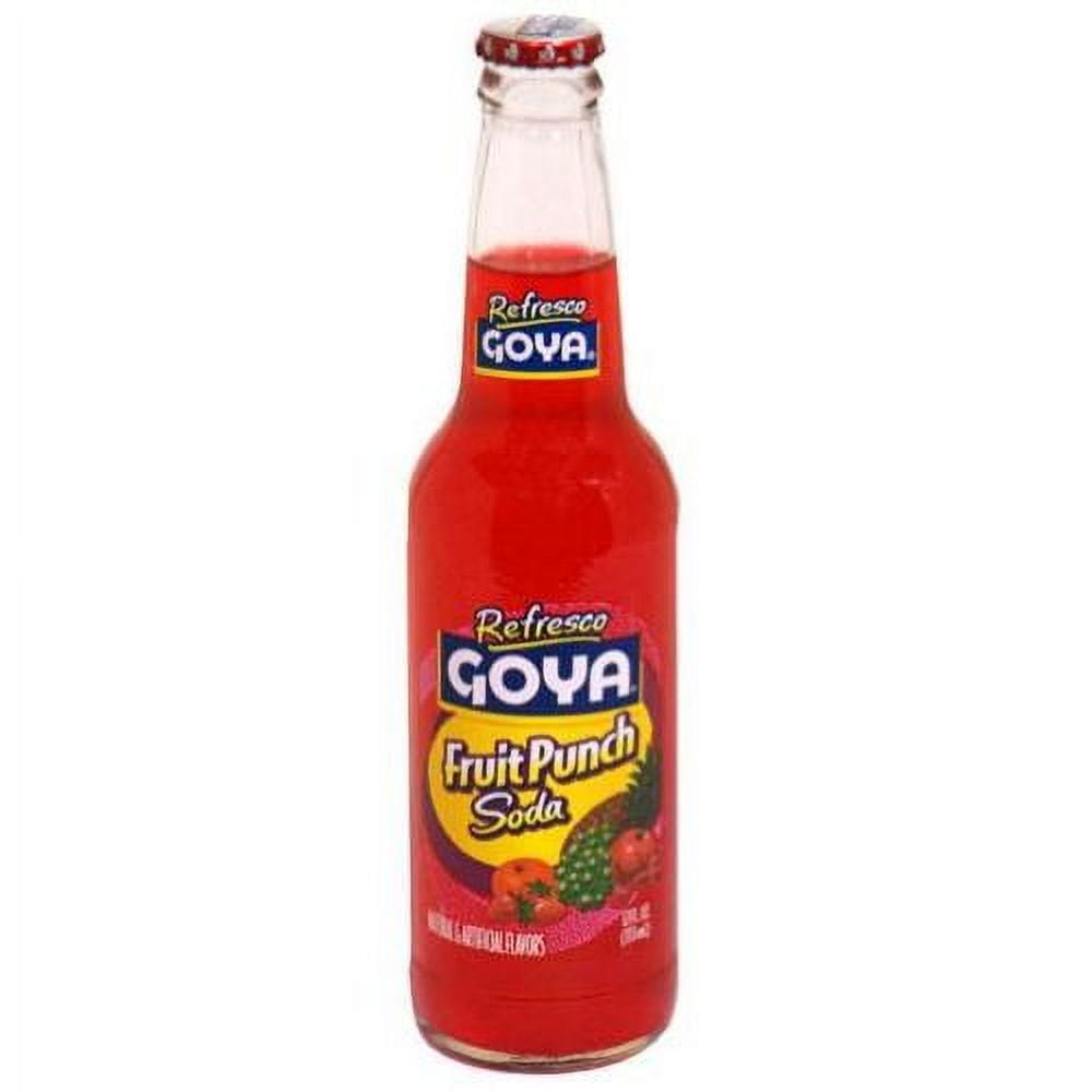 Goya Fruit Punch Soda, 2 Liter Bottle