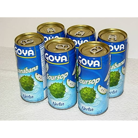 Goya Soursop Nectar / Guanabana Nectar - 12 X 284 Ml - Product Of Puerto Rico