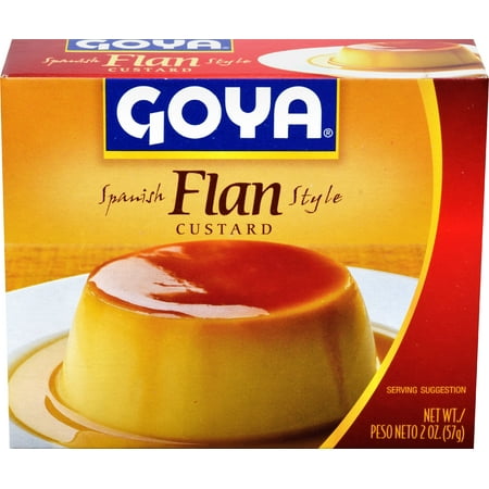 Goya Spanish Flan Style Custard, 2 oz