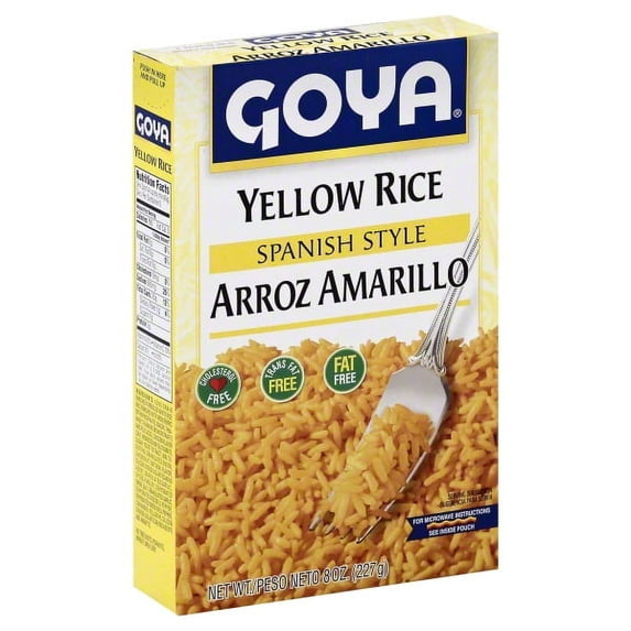Goya Spanish Style Yellow Rice, 8 oz Box