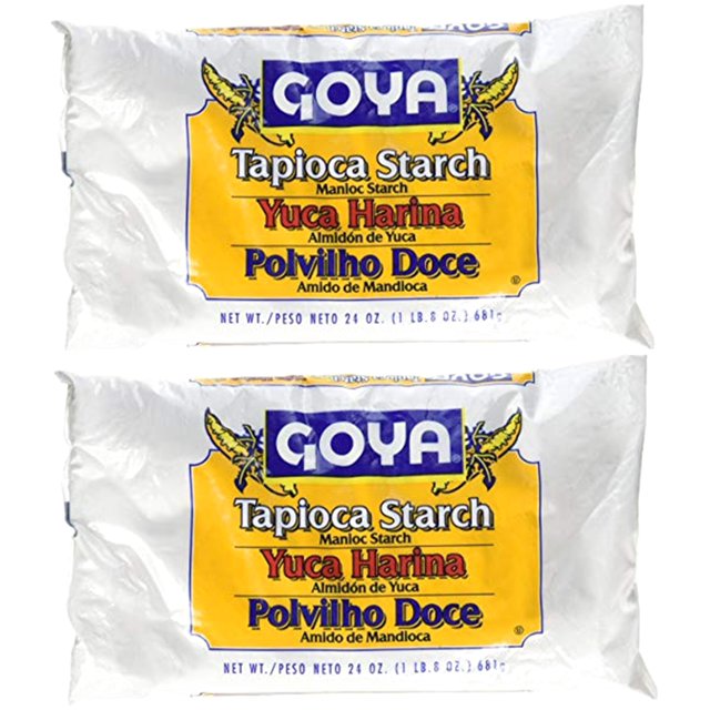 Goya Tapioca Starch, Yuca Harina 24oz. 2 Pack