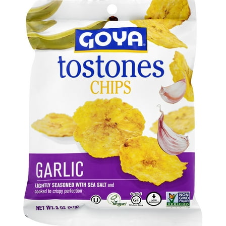 Goya Tostones Chips Garlic