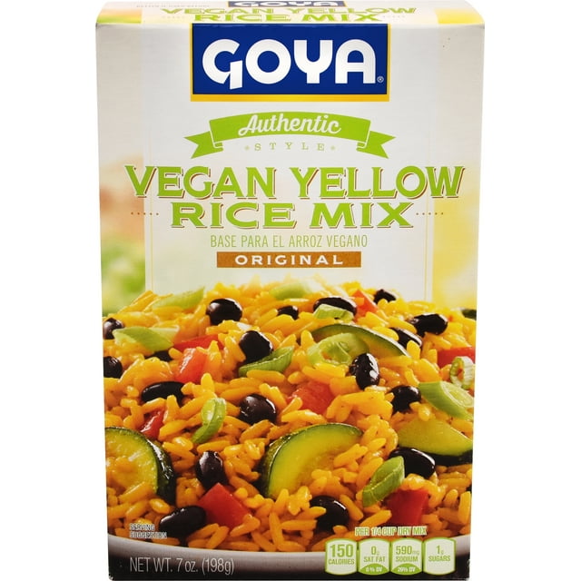 Goya Vegan Yellow Rice Mix, 7 oz