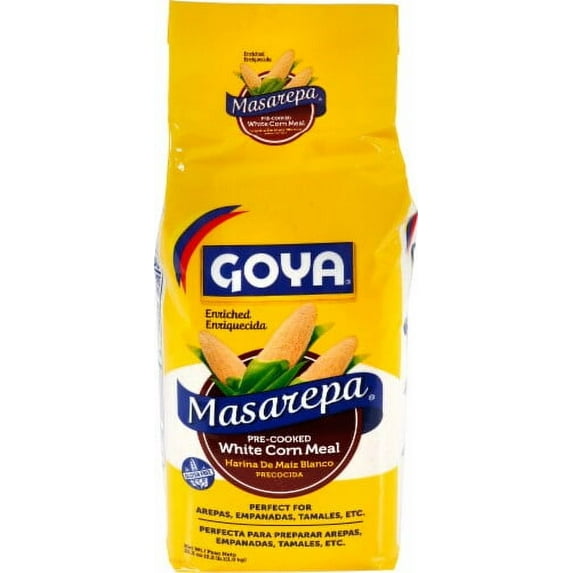 Goya White Corn Meal Masarepa 35.2 oz - Pack of 2