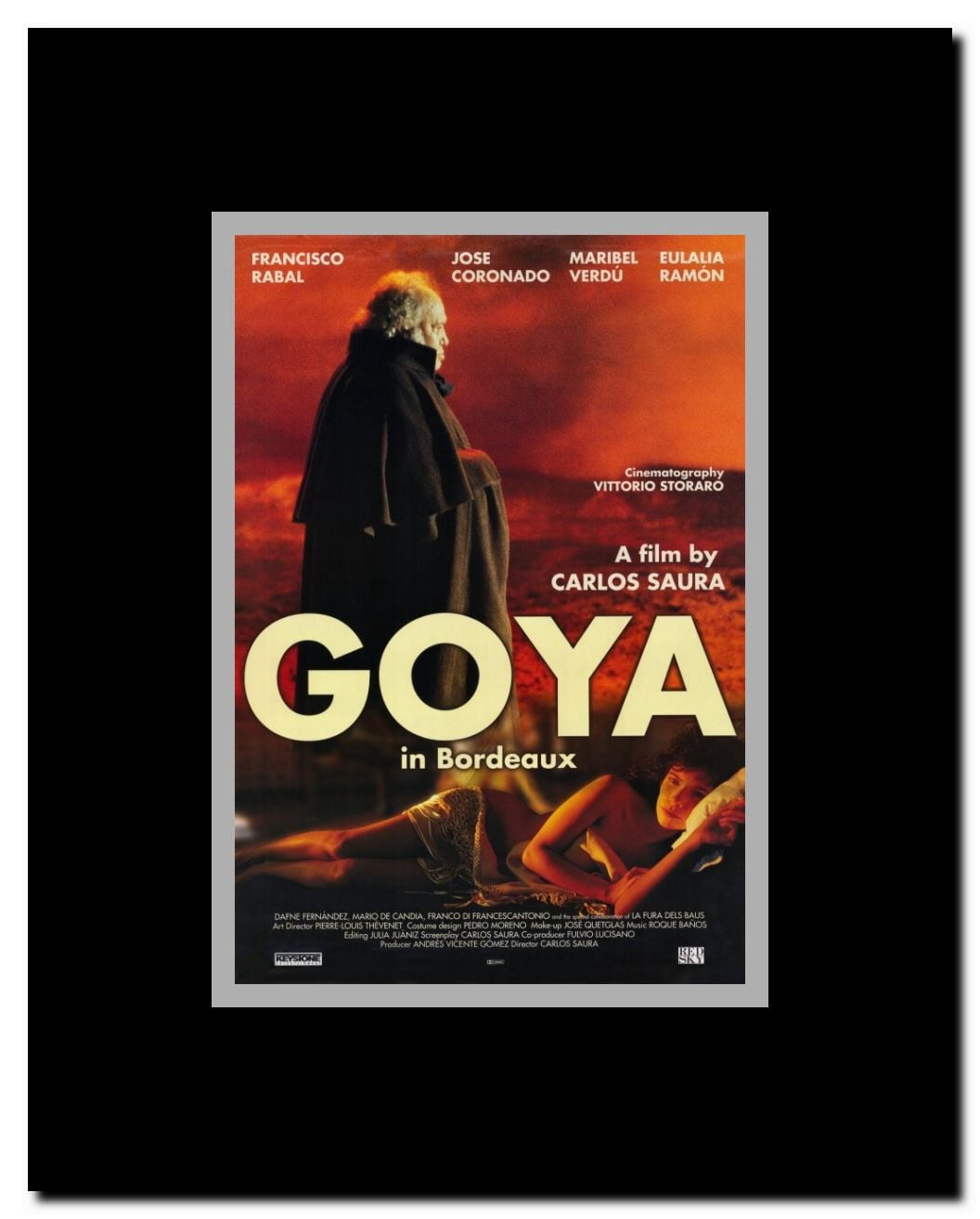 Goya in Bordeaux Framed Movie Poster