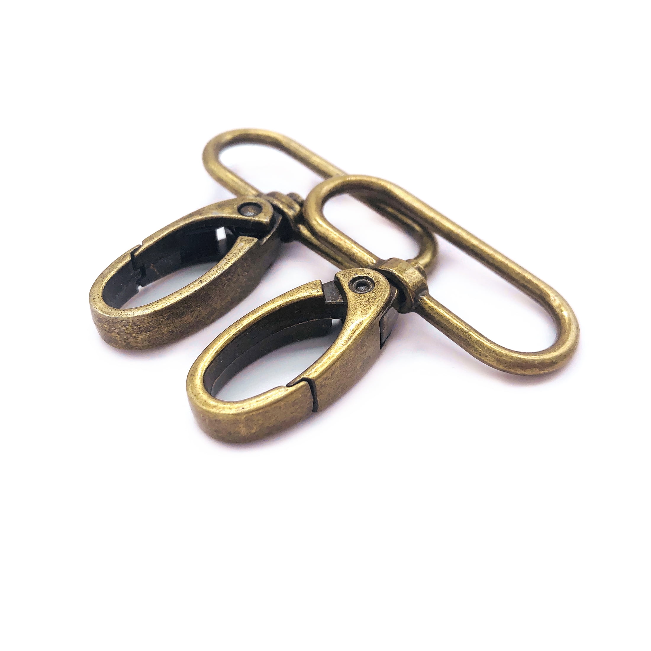 Goyunwell 1.5 inch Swivel Lobster Clasp Lobster Claw Clasp 1-1/2 Swivel  Clip Brass 1.5 Swivel Clasp 38mm Extra Large Swivel Hooks for purse and  bag hardware making 4pcs Antique Bronze 
