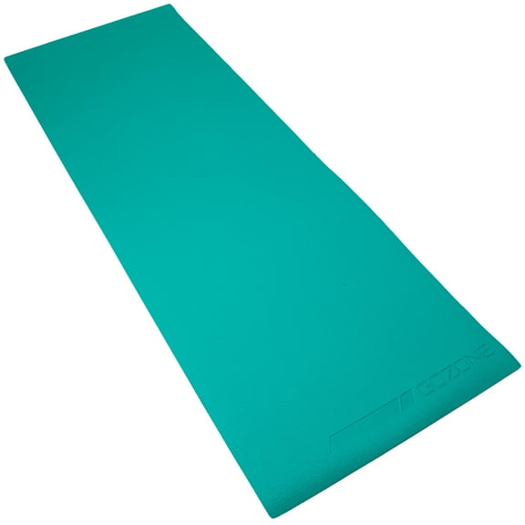 Gozone Multi-Purpose 5 mm Thick Premium PVC Non-Slip Exercise Yoga Mat, Pink/Teal