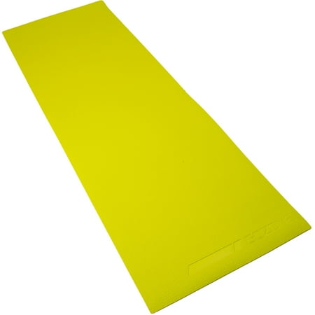 Gozone Multi-Purpose 5 mm Thick Premium PVC Non-Slip Yoga Mat, Reversible Gray and Yellow