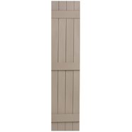 Homeside 4 Board and Batten Joined Vinyl Shutters (1 Pair) - Walmart.com