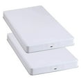 thumbnail image 1 of GpLuMy Set of 2 Extra Deep Burner Covers for Electric or Gas Stove Burners, White, 19.5"x 11.75"and 1.75" Thick, Each Cover 2 Burners, 1 of 2