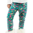 thumbnail image 1 of Gpaecead 3-12 Years Girls' Fleece Lined Leggings Fashion Printed Mid Waist Warm And Plush Thick Leggings Tights Multicolor, 1 of 9