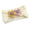 thumbnail image 1 of Gpaecead Baby Girl Headband Bows Flower Head Wraps Newborn Hairbands Infant Toddler Hair Bow Christams Gifts for Boys and Girls White 02, 1 of 4