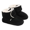 thumbnail image 1 of Gpaecead Baby Girls Boys Snow Boots Toddler Boots Kids Warm Winter Boots Fleece Lined Non-Slip Boots Black, 1 of 9