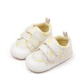 thumbnail image 1 of Gpaecead Baby Print Sports First Walker Shoes Breathable Non Slip Sweat Proof Soft Sole Cloth Infant Outdoor Flats For Summer, Yellow, 1 of 8