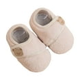thumbnail image 1 of Gpaecead Baby Shoes Infant Boy Girl First Walker Shoes Toddler Walking Shoes Lightweight Non-Slip Shoes Beige, 1 of 4