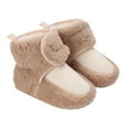 thumbnail image 1 of Gpaecead Baby Snow Boots For Boys And Girls Non-Slip Indoor Infant Walking Shoes Winter Warm Baby Soft Soled Shoes Khaki, 1 of 9