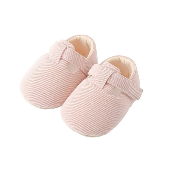 Gpaecead Baby Walking Shoes For Boys Girls Breathable Solid Color Non Slip Floor Shoes Pink