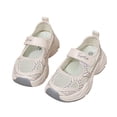 thumbnail image 1 of Gpaecead Boys Girls Mesh Hollow Sports Shoes Lightweight Non Slip Breathable Casual Children Summer Mesh Sneakers, White, 1 of 8