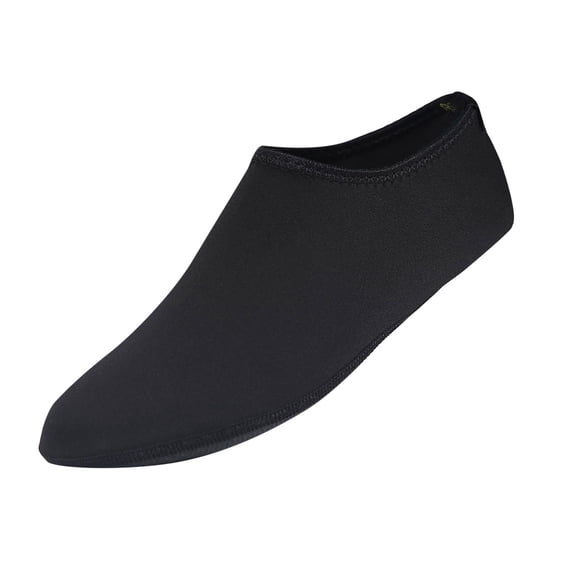 Gpaecead Boys Girls Quick Dry Swim Socks Solid Color Diving Snorkeling Socks Breathable Elastic Beach Shoes For Pool Sand Outdoor,B-Black