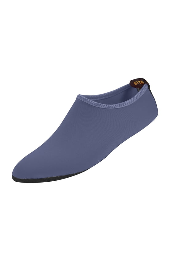 Boys Girls Quick Dry Swim Socks Solid Color Diving Snorkeling Socks Breathable Elastic Beach Shoes For Pool Sand Outdoor,B-Navy