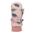 thumbnail image 1 of Gpaecead Infant Baby Toddler Kids Winter Mittnes Fleece Lined Warm Waterproof Ski Snow Gloves for Boys Girls Pink 02, 1 of 4