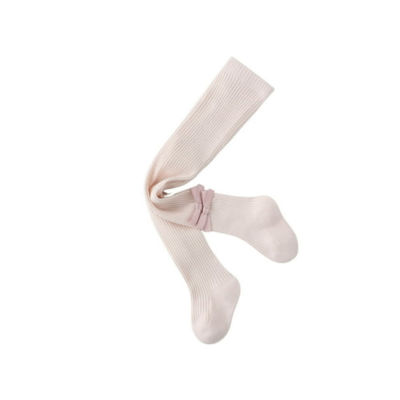 Gpaecead Kid's Girls Tights Thin Solid Color Leggings Comfort Pantyhose 0-8 Years Pink