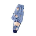 thumbnail image 1 of Gpaecead Long Johns For Boys Girls - Thermal Leggings For Toddler, Fleece Lined Thermal Underwear Bottoms Sky Blue, 1 of 9