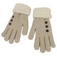 thumbnail image 1 of Gpaecead Men's Thermal Grip Winter Gloves - Reinforced Palm With Warm Fleece Lining For Enhanced Dexterity Beige, 1 of 3