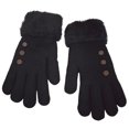 thumbnail image 1 of Gpaecead Men's Thermal Grip Winter Gloves - Reinforced Palm With Warm Fleece Lining For Enhanced Dexterity Black, 1 of 3