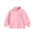 thumbnail image 1 of Gpaecead Toddler Boys' And Girls' Casual Long Sleeve Fleece Jacket Warm Comfortable Zipper Jackets Pink, 1 of 4