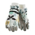 thumbnail image 1 of Gpaecead Toddler Ski Gloves Kids Boys Girls Gloves Winter Outdoor Windproof Warm Gloves Snow Gloves For Cold Weather Ski Gloves White, 1 of 3