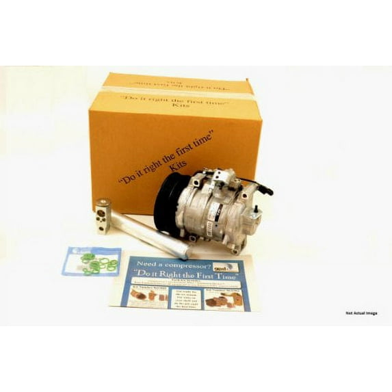 Gpd 9633401 A/C Compressor Fits select: 1996-1998 FORD MUSTANG